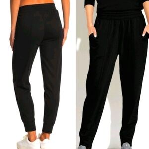 Magaschoni Cashmere Jogger Pants Black Knit